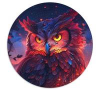 Puzzles pour Adultes 1000 pièces Mystery Owl Puzzles pour Adultes, ce Qui en Fait Un Excellent Cadeau pour s'amuser en Famille (67,5x67,5cm)