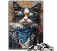 Puzzles pour Adultes 1000 pièces Mystic Tiger Nebula Aidez Le Cerveau à exercer des Jouets addictifs pour cultiver la Patience Convient aux Couples 50x75cm