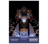 Puzzles pour Adultes 1000 Pièces Mystical Asian Princess Puzzle Adulte Jeu Manuel Assemblage De Motifs Difficile À Compléter 70x50cm/1000pcs