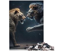 Puzzles pour Adultes 1000 pièces N'abandonnez jamais la Motivation Premium 100% Jouet de défi en Planche recyclée 26x38 cm
