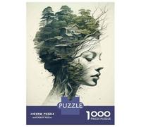 Puzzles pour Adultes 1000 Pièces Nature in Her Hair Puzzle pour Adultes Jeu De Réflexion Assembler Le Motif Idée Cadeau Unique pour Un Anniversaire 70x50cm/1000pcs