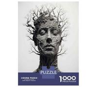 Puzzles pour Adultes 1000 Pièces Nature's Embrace Tree Sculpture Art Puzzles pour Adultes pour S'amuser en Famille Activités Amusantes À La Maison Cadeaux pour Les Amis Et La Famille 52x38cm/1000pcs