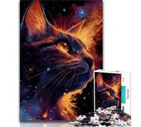 Puzzles pour Adultes 1000 pièces Nébuleuse du Chat Noir, Jeux éducatifs, décoration d'intérieur, Cadeau d'anniversaire, Cadeaux, Art Mural (75x50cm)