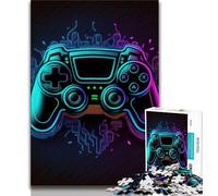 Puzzles pour Adultes 1000 pièces Néon Jeu Adulte Puzzle Décompression Intellectuelle Jouet Éducatif Cadeau d'anniversaire 38x26cm