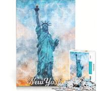 Puzzles pour Adultes 1000 pièces New York Jeux éducatifs Découpe de précision Collection d'artistes Beaux-Arts 38x26cm