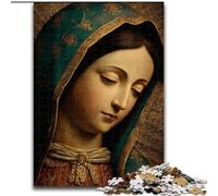 Puzzles pour Adultes 1000 pièces Notre-Dame Puzzle Un Casse-tête Stimulant pour Les Adolescents, Une soirée de Jeux en Famille Amusante 50x75cm