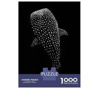 Puzzles pour Adultes 1000 Pièces Orca in Blue Ocean Art Puzzles pour Adultes Jeux Amusants Défi Difficile Activités Amusantes À La Maison, 38x26cm/1000pcs
