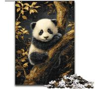 Puzzles pour Adultes 1000 pièces Panda Animal, Jouets éducatifs et éducatifs, Jeux familiaux, Anniversaires et Cadeaux Uniques (Taille 50x75cm)