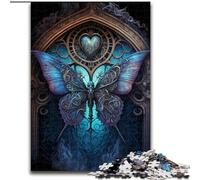 Puzzles pour Adultes 1000 pièces Papillons en Carton, développe la Coordination œil-Main, Parfait pour Les Cadeaux d'anniversaire 1000 pièces(26x38cm)