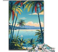 Puzzles pour Adultes 1000 pièces Papouasie-Nouvelle-Guinée, Jouets éducatifs, Jeux Anti-Stress, Amour Entre Couples, 50x75cm