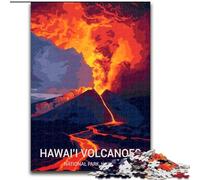 Puzzles pour Adultes 1000 pièces Parc National des volcans d'Hawaï Jouets éducatifs et éducatifs Jeux familiaux Renforcer l'amour Entre Les Couples (38x26cm) 1000 pièces