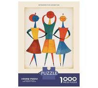 Puzzles pour Adultes 1000 Pièces Paul Klee Family Puzzle pour Adultes Jeux Relaxants Assemblage De Motifs Cadeaux pour Les Amis Et La Famille 38x26cm/1000pcs