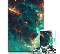 Puzzles pour Adultes 1000 pièces Paysage Animalier Fantastique, Jouets éducatifs et Amusants à la Maison, Cadeaux d'anniversaire, Cadeaux de Voyage (38x26cm)