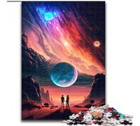 Puzzles pour Adultes 1000 pièces Paysage d'amour éthéré Puzzle en Carton, Casse-tête Stimulant pour Les Adolescents et Les familles 1000 pièces(26x38cm)