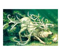 Puzzles pour Adultes 1000 pièces, Paysage lac, Animaux de Paysage Urbain défi Puzzles pour Adultes, adapté pour la décoration de la Maison et des Cadeaux.
