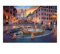 Puzzles pour Adultes 1000 pièces, Paysage lac, Animaux de Paysage Urbain défi Puzzles pour Adultes, adapté pour la décoration de la Maison et des Cadeaux.