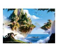 Puzzles pour Adultes 1000 pièces, Paysage lac, Animaux de Paysage Urbain défi Puzzles pour Adultes, adapté pour la décoration de la Maison et des Cadeaux.