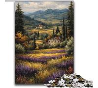 Puzzles pour Adultes 1000 pièces Paysages de Provence, Jeux éducatifs, décoration d'intérieur, idéal comme Cadeau pour Toute la Famille 38x52cm