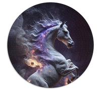Puzzles pour Adultes 1000 pièces Pégase du Destin, pour Les Anniversaires, Les fêtes et la décoration intérieure (67,5x67,5cm)