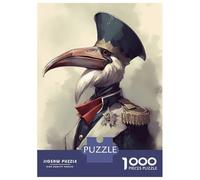 Puzzles pour Adultes 1000 Pièces Pelican Dainty Puzzles pour Adolescents Découpe De Précision Difficulté Et Défi Cadeaux d'anniversaire Et Cadeaux Uniques 38x26cm/1000pcs