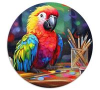 Puzzles pour Adultes 1000 pièces Perroquet Puzzles pour Adultes Idée Cadeau d'anniversaire, Jeu de réflexion Stimulant (Taille 67,5 x 67,5 cm)