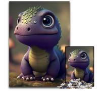 Puzzles pour Adultes 1000 pièces Petits Dinosaures en Papier Puzzles pour Adultes pour la décoration intérieure Entraînement cérébral Cadeaux de Vacances 1000 pièces (38 x 26 cm)