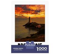 Puzzles pour Adultes 1000 Pièces Phare du Petit Minou Puzzles pour Adultes Activités Familiales Difficiles Et Stimulants, Idéal comme Cadeau 70x50cm/1000pcs