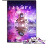 Puzzles pour Adultes 1000 pièces Phases en Bois, Cadeau Amusant et activité pour la Maison 50x75cm Fête d'anniversaire pour Hommes Femmes