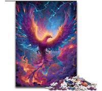Puzzles pour Adultes 1000 pièces Phénix mystérieux, Jeu Familial Anti-Stress, défi Difficile, Une œuvre d'art pour Les 14 Ans et Plus (Taille 50x75cm)