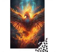 Puzzles pour Adultes 1000 pièces Phoenix Spirit Puzzles pour Adultes, Jeu de Puzzle Familial, Cadeau d'anniversaire, Jeu Occasionnel 38x26cm/1000 pièces