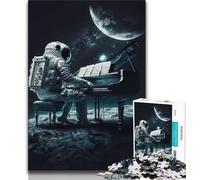 Puzzles pour Adultes 1000 pièces Piano dans l'espace 1000 pièces pour Adultes, Jouet éducatif intellectuel décompressant, Cadeau d'anniversaire (Taille 38x26cm)