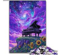Puzzles pour Adultes 1000 pièces : Piano de rêve, Jouets éducatifs, activités Amusantes à la Maison, Cadeau d'anniversaire, Cadeau de Voyage, 50x75cm