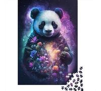 Puzzles pour Adultes 1000 pièces Planète Aurores boréales colorées Puzzle rectangulaire pour Adultes et Puzzles en Carton Décoration familiale 38x26cm/1000 pièces