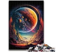 Puzzles pour Adultes 1000 pièces Planète Géante Gazeuse Jeu Familial Anti-Stress Défi Difficile Collection Artistes, Beaux-Arts 38x26cm