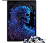 Puzzles pour Adultes 1000 pièces, Portraits macabres, Taille 50x75cm, Jeu Familial interactif, pour Les fêtes, Jeu d'activités familiales