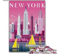 Puzzles pour Adultes 1000 pièces, Poster du Monde, Difficile à compléter, mais Amusant et Humoristique, Cadeaux d'anniversaire et Cadeaux Uniques (Taille 50x75cm)