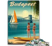 Puzzles pour Adultes 1000 pièces Poster du Monde Difficile à compléter mais Amusant et Humoristique Cadeau d'anniversaire, Cadeaux, Art Mural 26x38cm