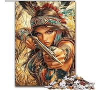 Puzzles pour Adultes 1000 pièces Princesse Indienne, Jeux, Jouets, Cadeaux d'anniversaire Uniques pour Les Enfants de 14 Ans et Plus (Taille 50x75cm)
