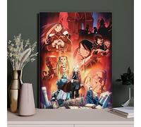 Puzzles pour Adultes 1000 Pièces Puzzle,Anime Fullmetal Alchemist,Puzzle Ensemble Bricolage Drôle Jeux De Famille Jouets Éducatifs Bricolage Cadeau Décor À La Maison(38x26cm)-138