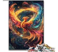 Puzzles pour Adultes, 1000 pièces, Puzzle Arc-en-Ciel Phoenix, activité familiale Amusante, défi cérébral, pour Adolescent 50x75cm