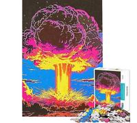 Puzzles pour Adultes 1000 pièces Puzzle Bombe Atomique Jeu de rapidité Chaque pièce est Unique Jouet éducatif (Dimensions 50x75cm)