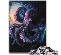 Puzzles pour Adultes 1000 pièces Puzzle Chien Portant Une Couronne Soulagement du Stress Défi Difficile Idéal comme Cadeau pour Toute la Famille 38x26cm