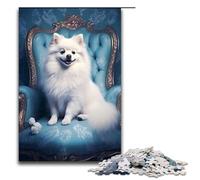 Puzzles pour Adultes 1000 pièces Puzzle Chiot choyé pour Enfants Puzzle en Bois Jouet éducatif intellectuel décompressant 75 x 50 cm