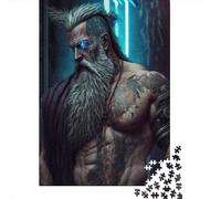 Puzzles pour Adultes 1000 pièces Puzzle Classique Zeus en Bois Puzzle Relaxant Jeu de Puzzle Casse-tête 1000 pièces (75 x 50 cm)