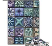 Puzzles pour Adultes 1000 pièces Puzzle Collage de Coquillages océaniques en Carton pour Adolescents et Divertissement en Famille, Cadeau de Noël idéal Taille 26X38CM