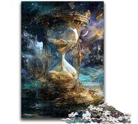 Puzzles pour Adultes 1000 pièces Puzzle Cosmic Hourglass, Convient aux 14 Ans et Plus Décoration d'intérieur Offrez des Cadeaux pour Toute la Famille 50X75CM