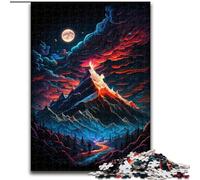 Puzzles pour Adultes, 1000 pièces, Puzzle de Sommet de Montagne Mystique, 1000 pièces, décoration DIY, Cadeaux de Vacances stimulants pour Le Cerveau (Taille 50x75cm)
