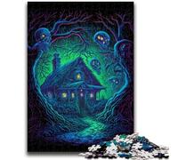 Puzzles pour Adultes 1000 pièces Puzzle Dead House Soulagement du Stress Défi Difficile Améliorer l'amour Entre Les Couples 26x38cm