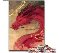 Puzzles pour Adultes, 1000 pièces, Puzzle Dragon mystérieux, idéal pour Les Adolescents, pour créer des Liens familiaux, pour stimuler l'esprit et pour décorer Votre Maison (Taille 26x38cm)