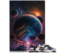 Puzzles pour Adultes 1000 pièces Puzzle éducatif d'apprentissage de rêve d'espace coloré 26x38cm Jeu Stimulant et Jeu en Famille